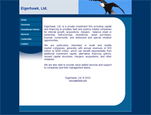 Tablet Screenshot of eigerhawk.com